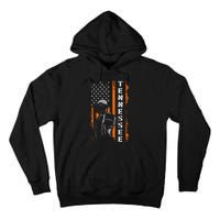 Retro Tennessee Throwback Design Tn Usa Flag Tall Hoodie