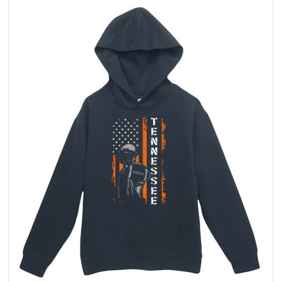 Retro Tennessee Throwback Design Tn Usa Flag Urban Pullover Hoodie