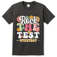 Rock The Test Testing Day Groovy Motivational Teacher T-Shirt