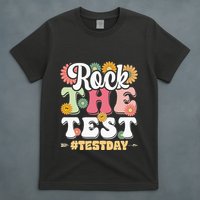 Rock The Test Testing Day Groovy Motivational Teacher T-Shirt