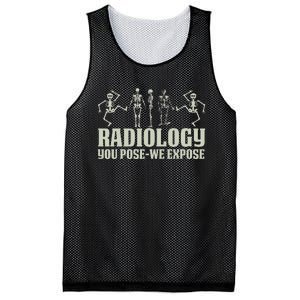 Radiology Tech Team You Pose We Expose Xray Technologist Ct Mesh Reversible Basketball Jersey Tank