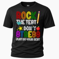 Rock The Test Don't Stress Just Do Your Best Educational Performance Shirt
