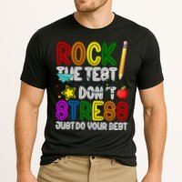 Rock The Test Don't Stress Just Do Your Best Educational Performance Shirt