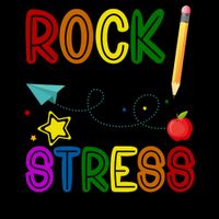 Rock The Test Don't Stress Just Do Your Best Educational 16oz Travel Tumbler
