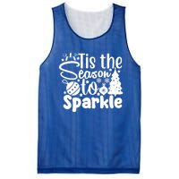 Retro Tis The Season To Funny Christmas Cool Gift Mesh Reversible Basketball Jersey Tank