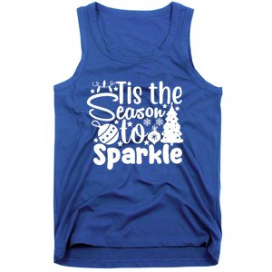 Retro Tis The Season To Funny Christmas Cool Gift Tank Top