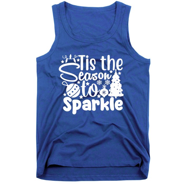 Retro Tis The Season To Funny Christmas Cool Gift Tank Top