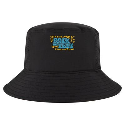 Rock The Test Teacher Test Day Testing Exam Score Cool Comfort Performance Bucket Hat