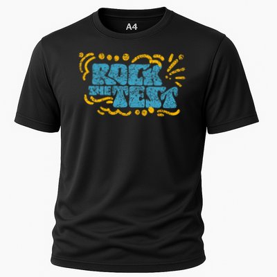 Rock The Test Teacher Test Day Testing Exam Score Performance Shirt