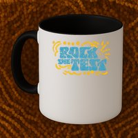 Rock The Test Teacher Test Day Testing Exam Score Mug
