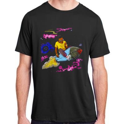 Rip Takeoff Takeoff Quavo Offset Rapper Adult ChromaSoft Performance T-Shirt