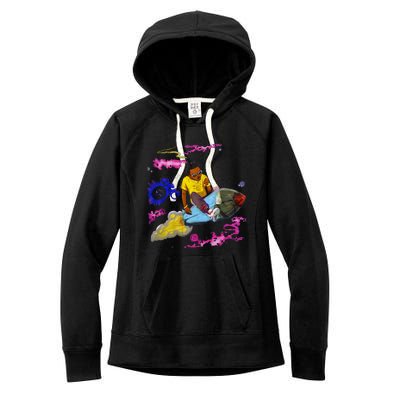 Rip Takeoff Takeoff Quavo Offset Rapper Women's Fleece Hoodie