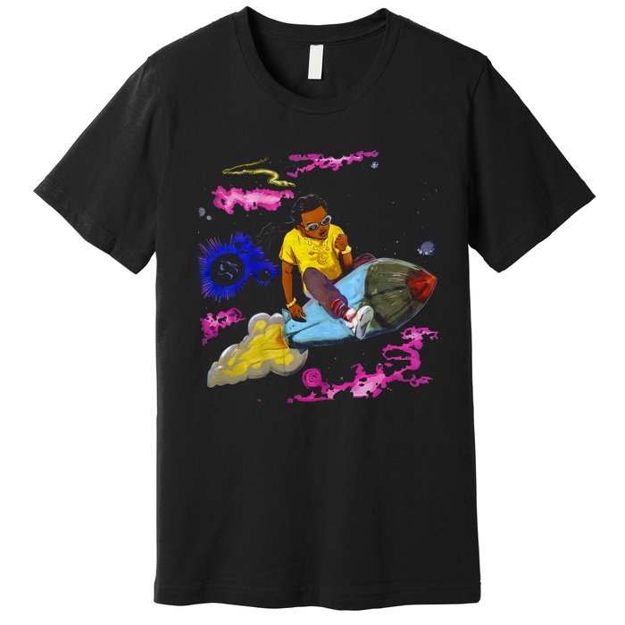 Rip Takeoff Takeoff Quavo Offset Rapper Premium T-Shirt