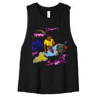 Rip Takeoff Takeoff Quavo Offset Rapper Women's Racerback Cropped Tank