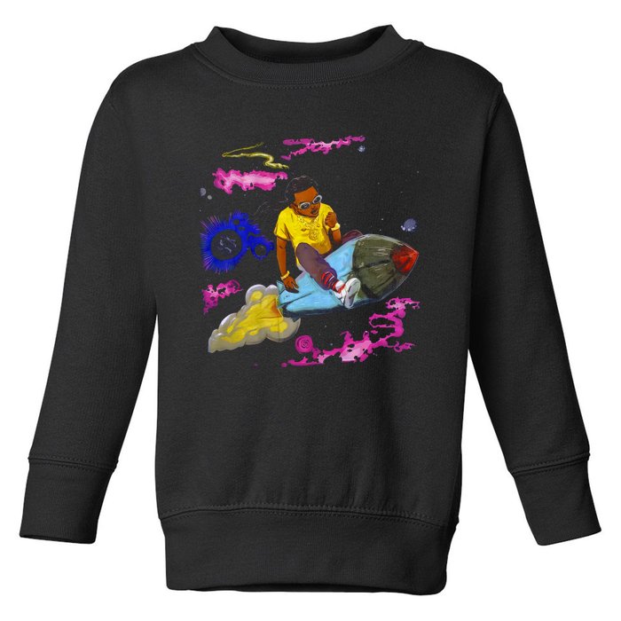 Rip Takeoff Takeoff Quavo Offset Rapper Toddler Sweatshirt