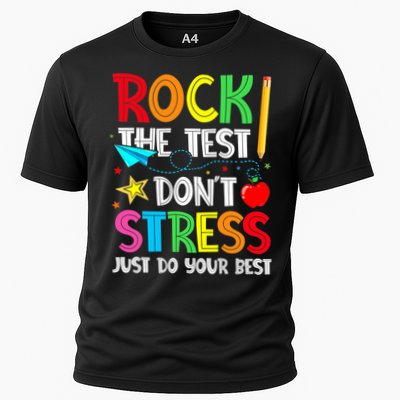 Rock The Test Don't Stress Just Do Your Best Performance Shirt