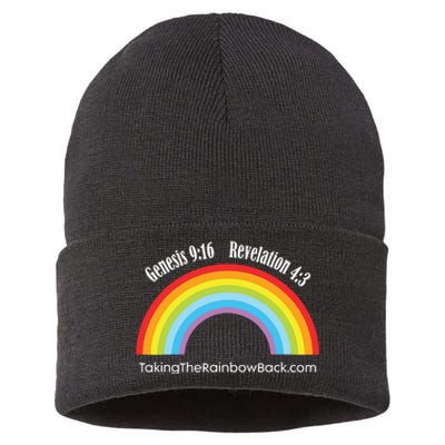 Revelation Taking The Rainbow Back Sustainable Knit Beanie