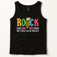 Rock The Test Testing Day Don't Stress ABCD Alphabet Tank Top
