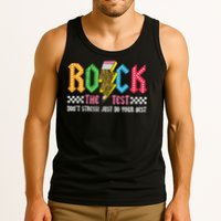 Rock The Test Testing Day Don't Stress ABCD Alphabet Tank Top