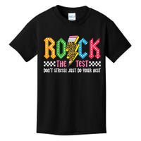 Rock The Test Testing Day Don't Stress ABCD Alphabet Kids T-Shirt