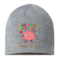 Rock the Test Don't Stress Testing Day Teacher Student Gift Sustainable Beanie