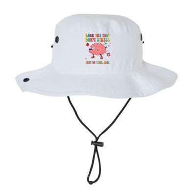 Rock the Test Don't Stress Testing Day Teacher Student Gift Bucket Hat