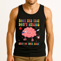 Rock The Test DonT Stress Just Do Your Best Funny Testing Day Tank Top
