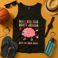 Rock The Test DonT Stress Just Do Your Best Funny Testing Day Tank Top