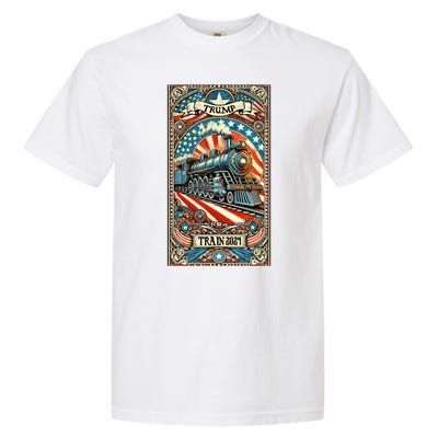 Retro Trump Tarot Card 2024 Garment-Dyed Heavyweight T-Shirt