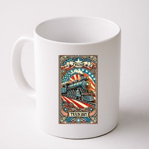 Retro Trump Tarot Card 2024 Coffee Mug