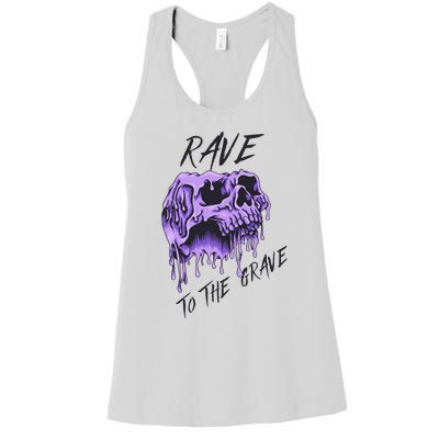 Rave To The Grave Women's Racerback Tank