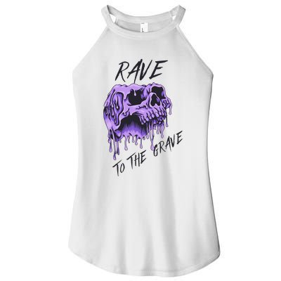 Rave To The Grave Women’s Perfect Tri Rocker Tank