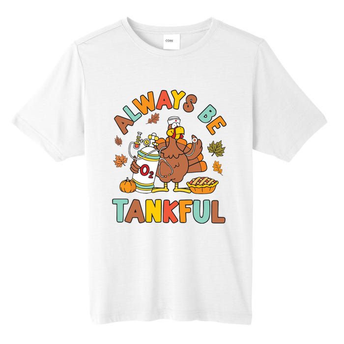 Respiratory Therapist Thanksgiving Nurse Autumn Fall Turkey Tall Fusion ChromaSoft Performance T-Shirt