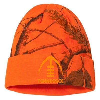 Retro Tennessee TN Orange Vintage Design Classic Tennessee Kati Licensed 12" Camo Beanie