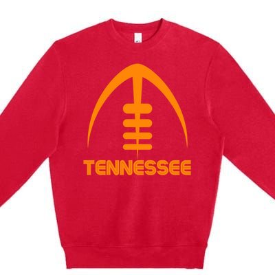 Retro Tennessee TN Orange Vintage Design Classic Tennessee Premium Crewneck Sweatshirt