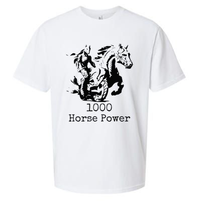 Ride the Thunder 1000 Horse Power Sueded Cloud Jersey T-Shirt