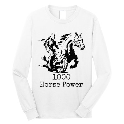 Ride the Thunder 1000 Horse Power Long Sleeve Shirt