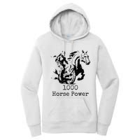 Ride the Thunder 1000 Horse Power Women's Pullover Hoodie