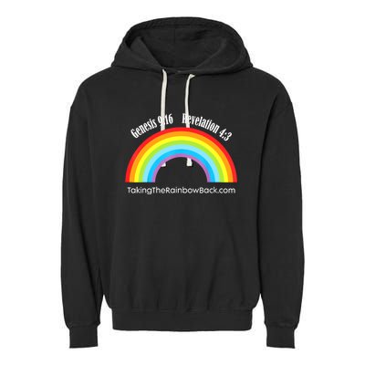 Revelation Taking The Rainbow Back Garment-Dyed Fleece Hoodie