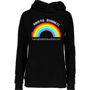 Revelation Taking The Rainbow Back Womens Funnel Neck Pullover Hood