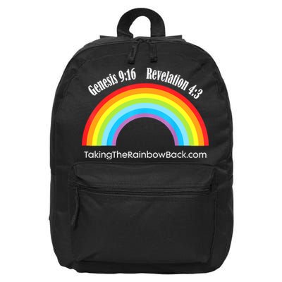 Revelation Taking The Rainbow Back 16 in Basic Backpack