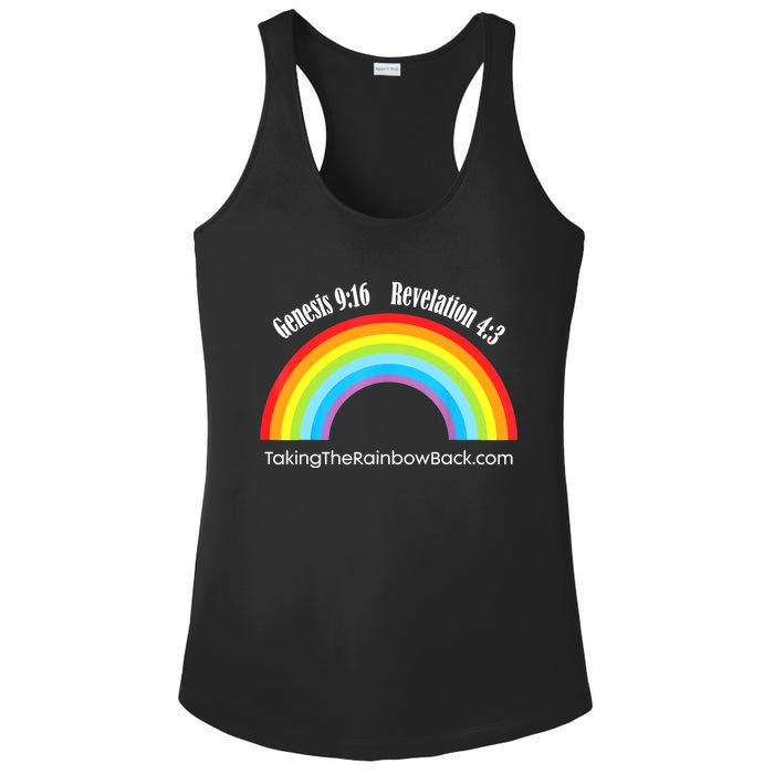 Revelation Taking The Rainbow Back Ladies PosiCharge Competitor Racerback Tank