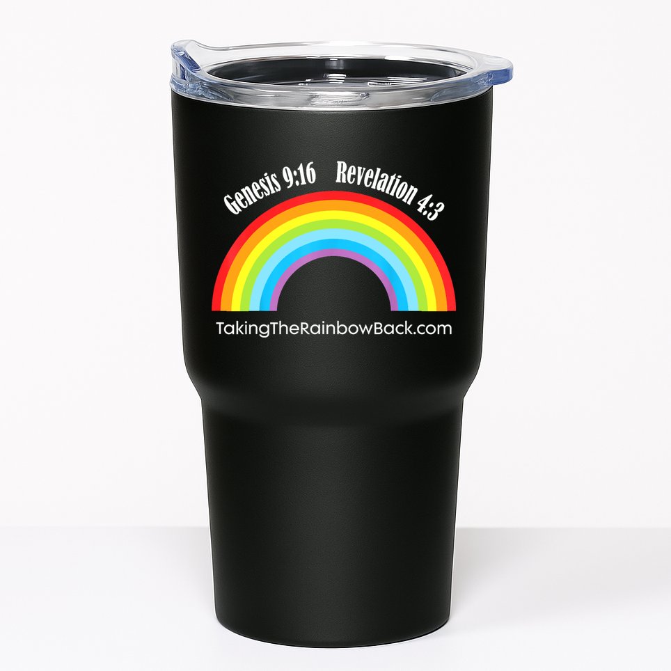 Revelation Taking The Rainbow Back Tumbler