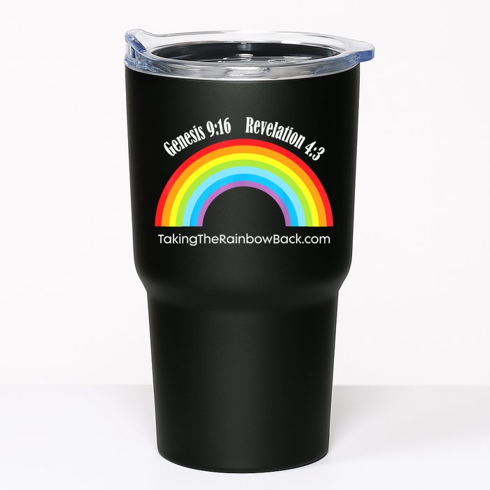 Revelation Taking The Rainbow Back Tumbler