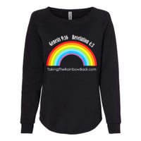 Revelation Taking The Rainbow Back Womens California Wash Sweatshirt