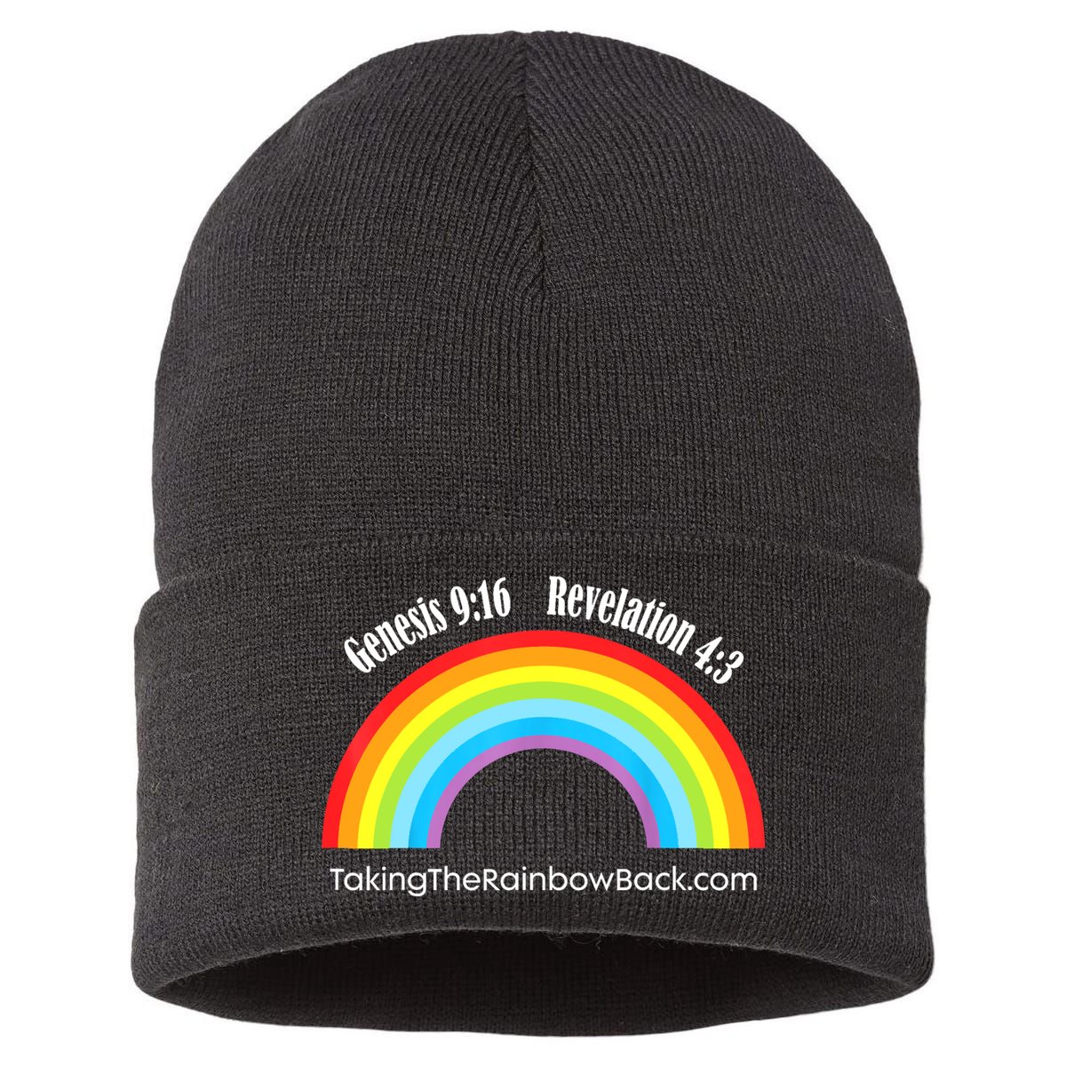 Revelation Taking The Rainbow Back Sustainable Knit Beanie