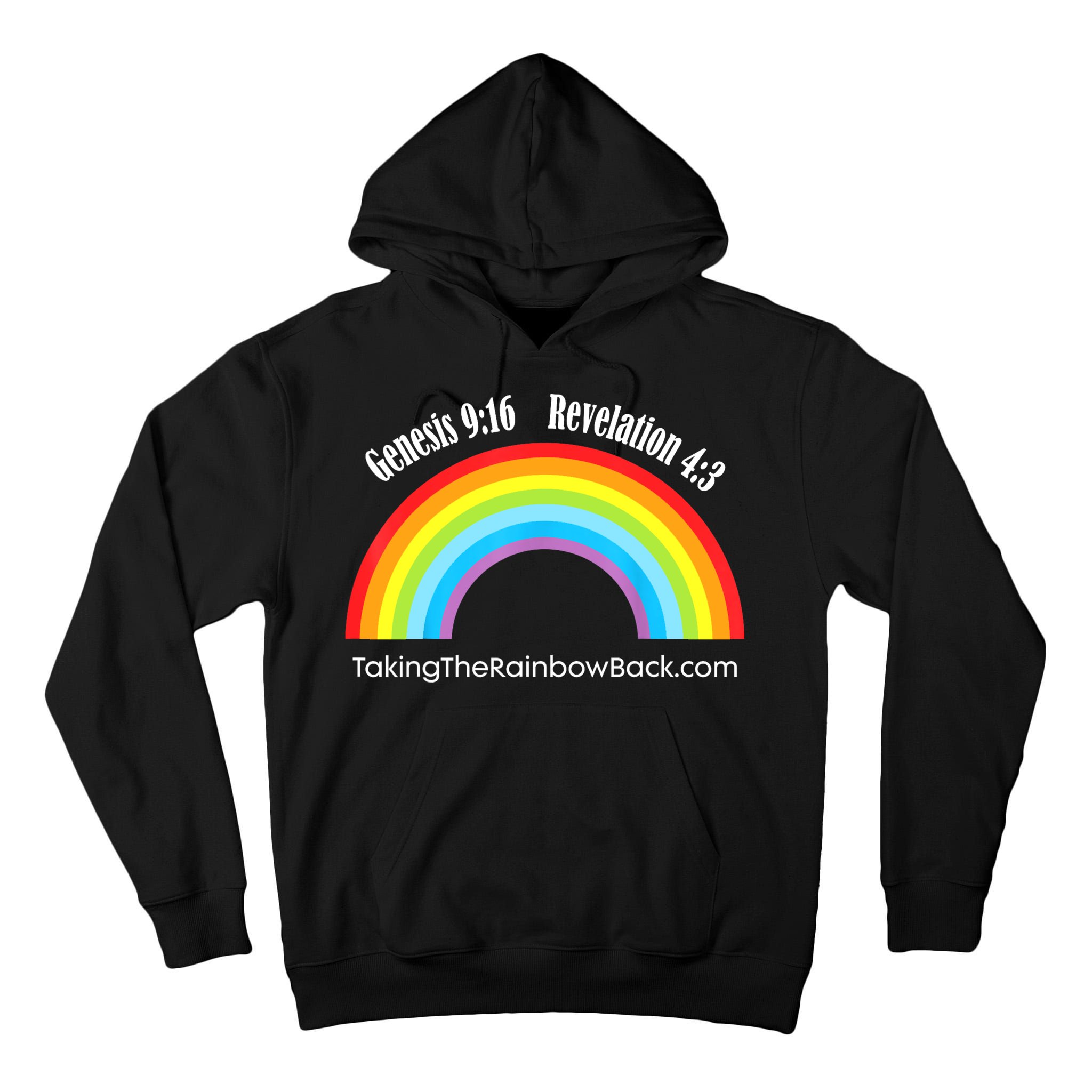 Revelation Taking The Rainbow Back Tall Hoodie
