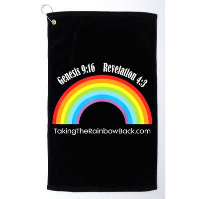 Revelation Taking The Rainbow Back Golf Towel