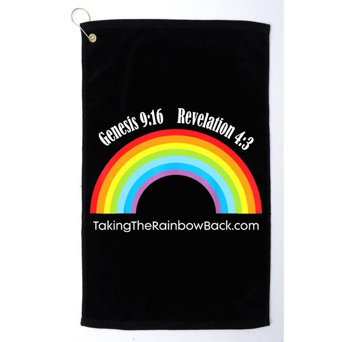 Revelation Taking The Rainbow Back Golf Towel