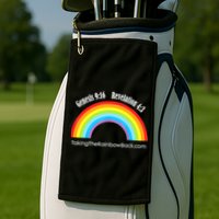 Revelation Taking The Rainbow Back Golf Towel